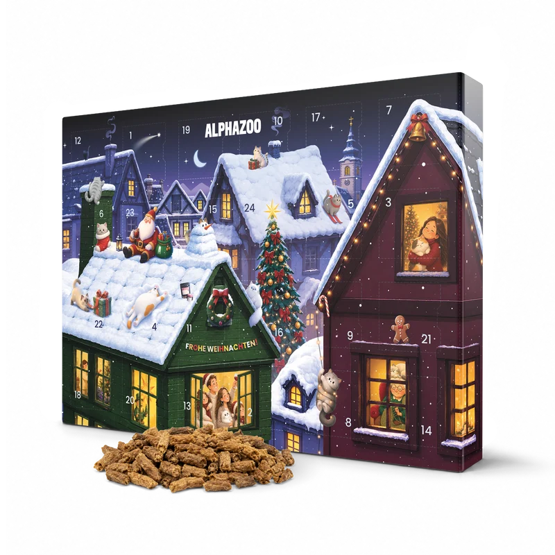 Alphazoo Adventskalender 2026 für Katzen