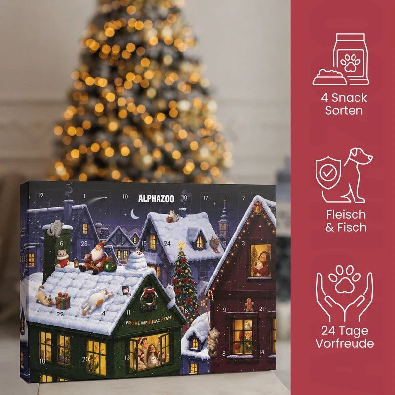 Alphazoo Adventskalender 2026 für Katzen