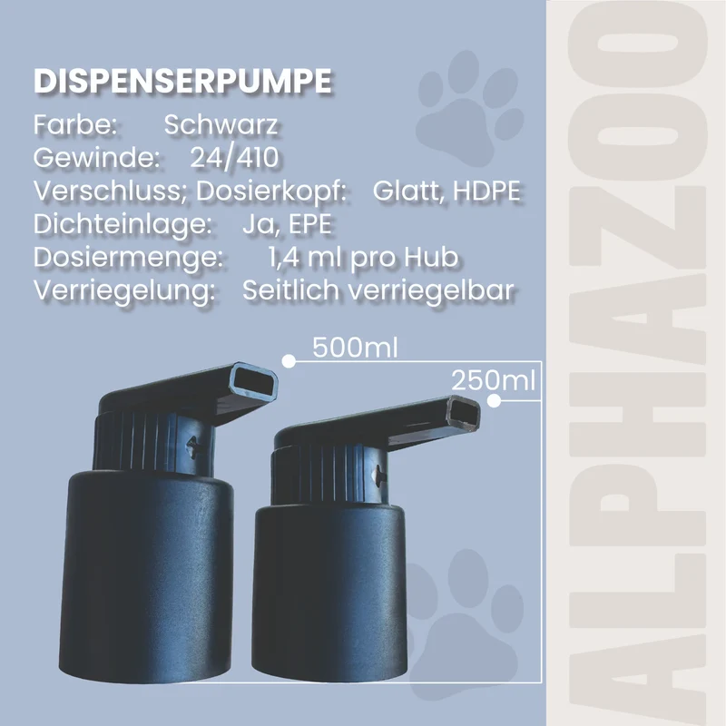 Dispenserpumpe für Futteröle