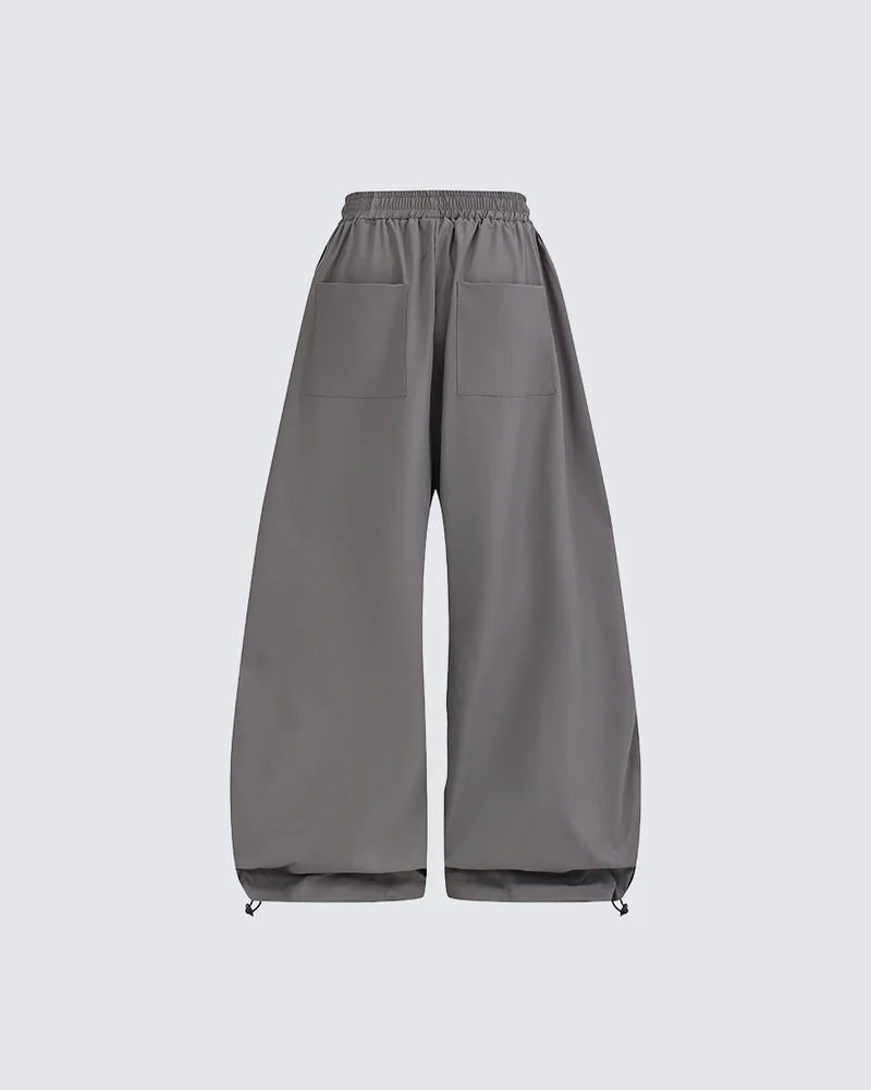 KIIKIO Racing Colorblock Wide Leg Track Pants