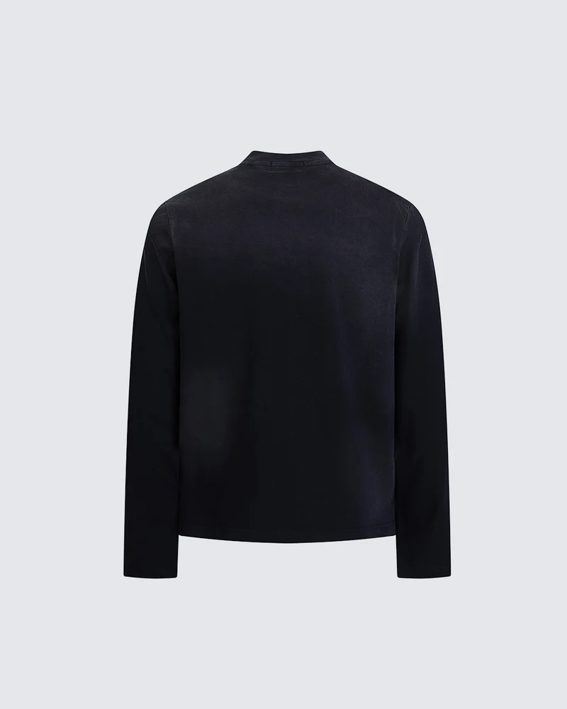 KIIKIO Gothic Horse Graphic Long Sleeve Tee