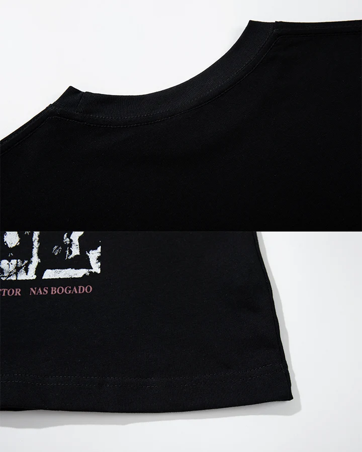 KIIKIO Dark Camo Layered Graphic Long Sleeve Tee
