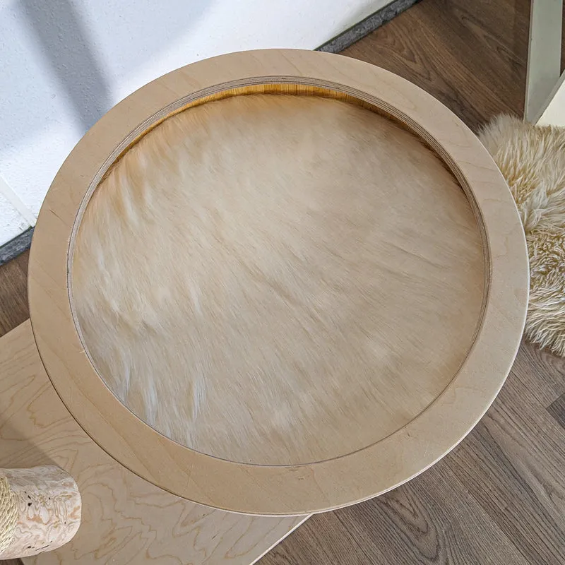 Naturkratzbaum 4600 Kratzbaum Natur Holz Design 180 cm hoch Katzenbaum