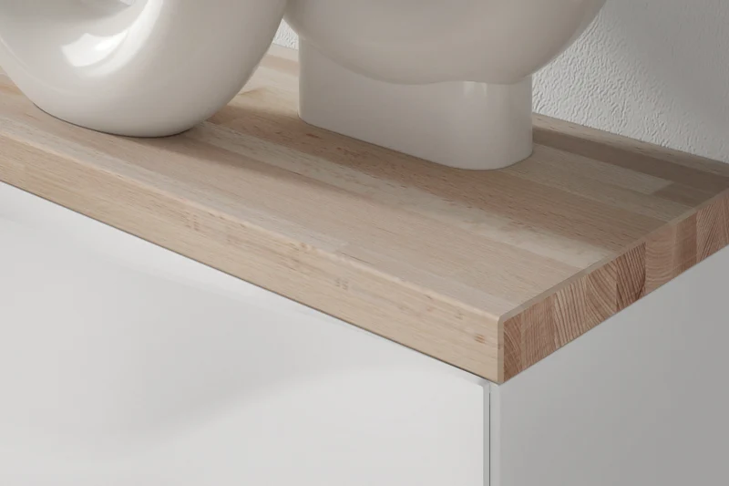 Trones Holzplatte für 3 Schuhschränke