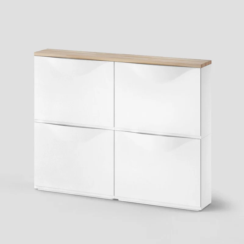 Trones Holzplatte für 2 Schuhschränke
