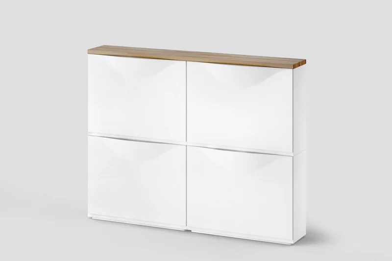 Trones Holzplatte für 2 Schuhschränke