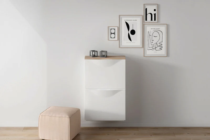 Trones Holzplatte für 1 Schuhschrank