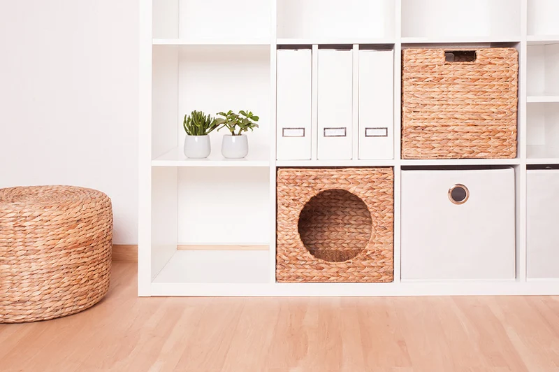 Katzenkorb für Kallax Regal