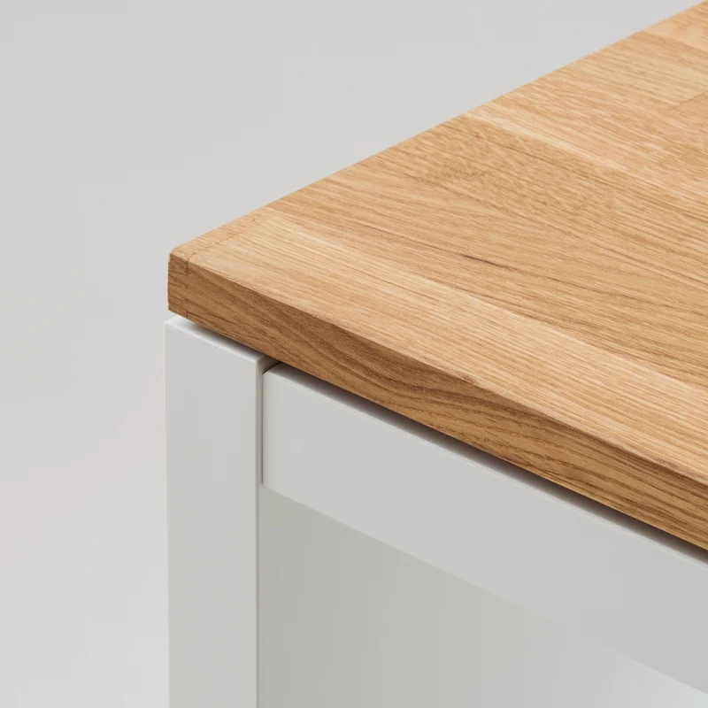 Kallax Holzplatte 3 Fächer breit