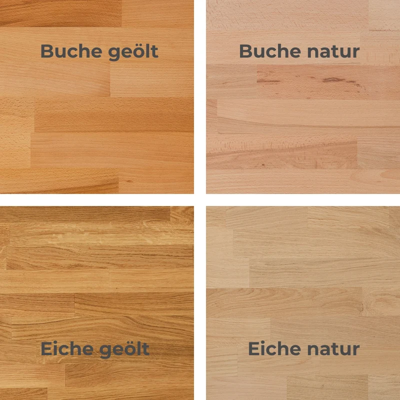 Kallax Holzplatte 3 Fächer breit