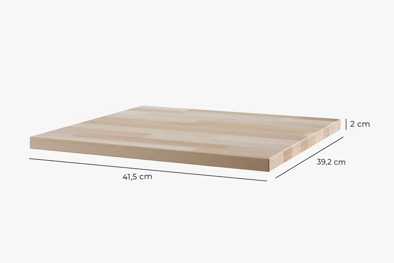 Kallax Holzplatte 1 Fach breit