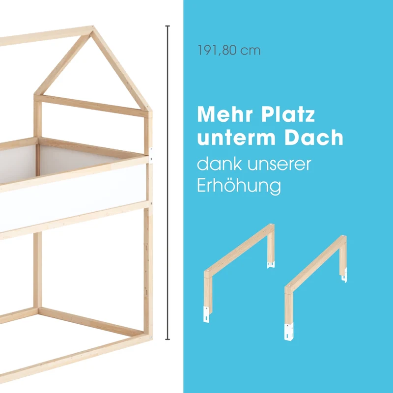 IKEA Kura Dach für Hausbett