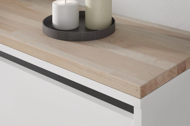 IKEA Bissa Holzplatte für 3 Schuhschränke