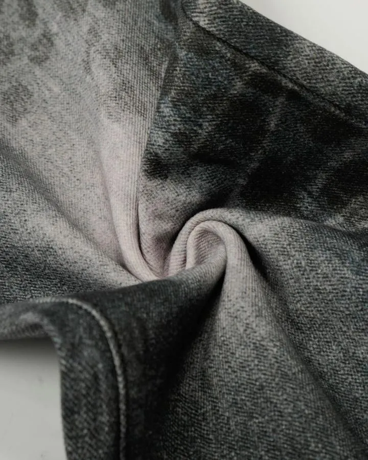 KIIKIO Vintage Washed Wide Leg Denim Jeans