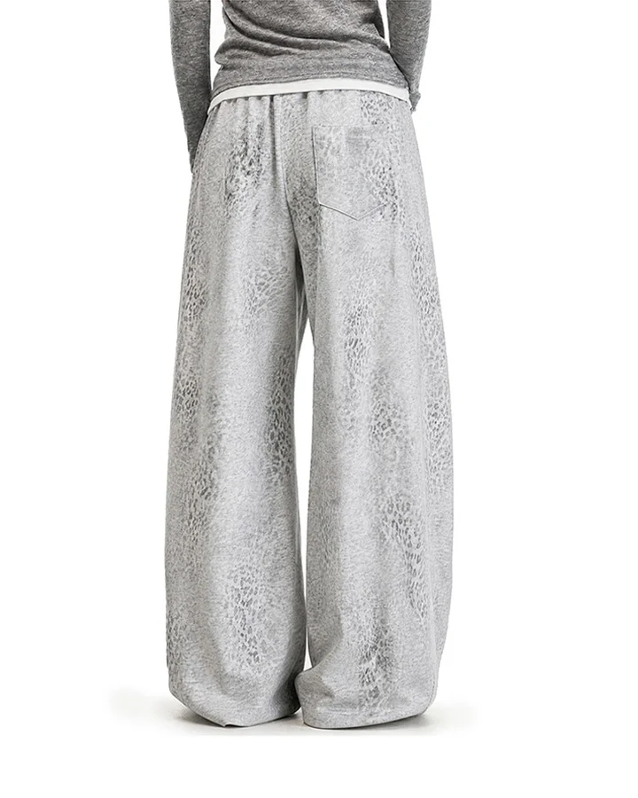 KIIKIO Vintage Graphic Wide Leg Sweatpants