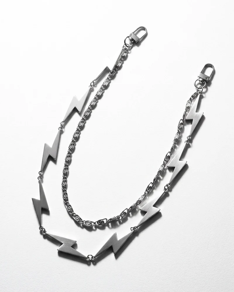 KIIKIO LIGHTNING Series 2 | Punk Lightning Pants Chain