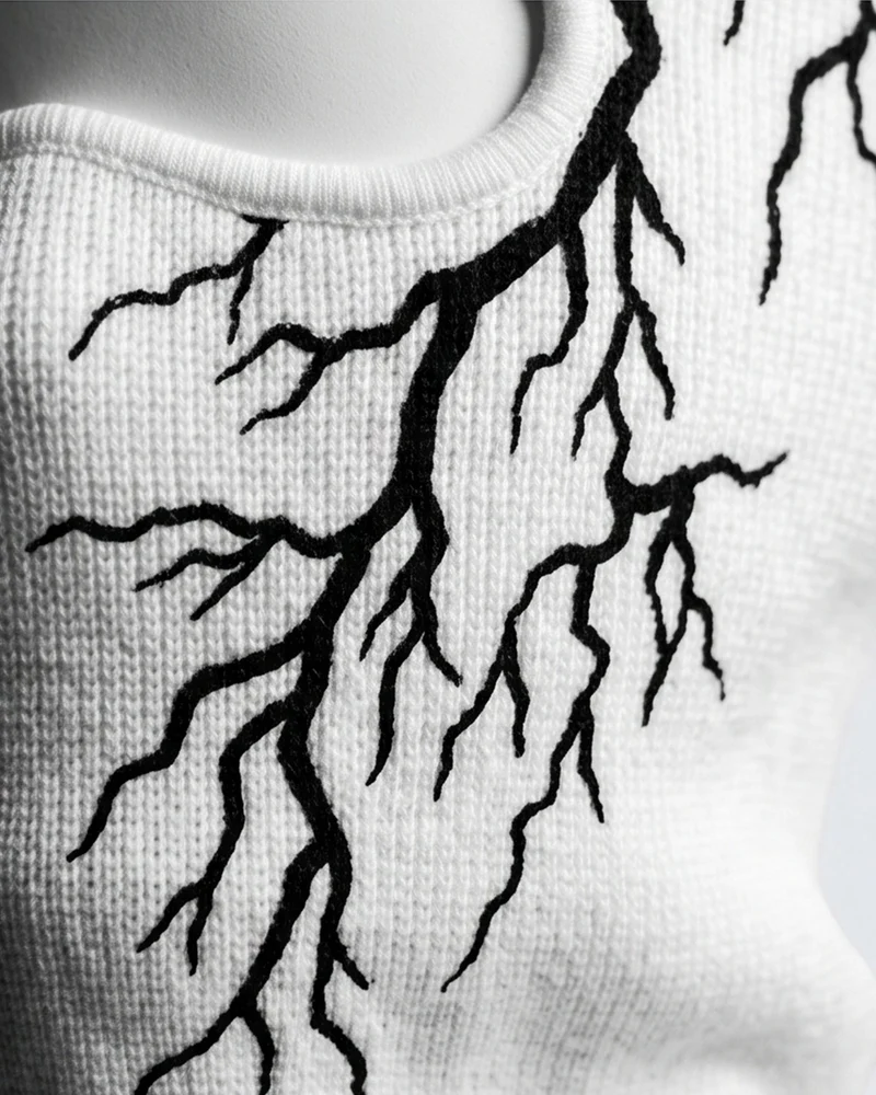 KIIKIO LIGHTNING Series 2 | White Lightning Balaclava