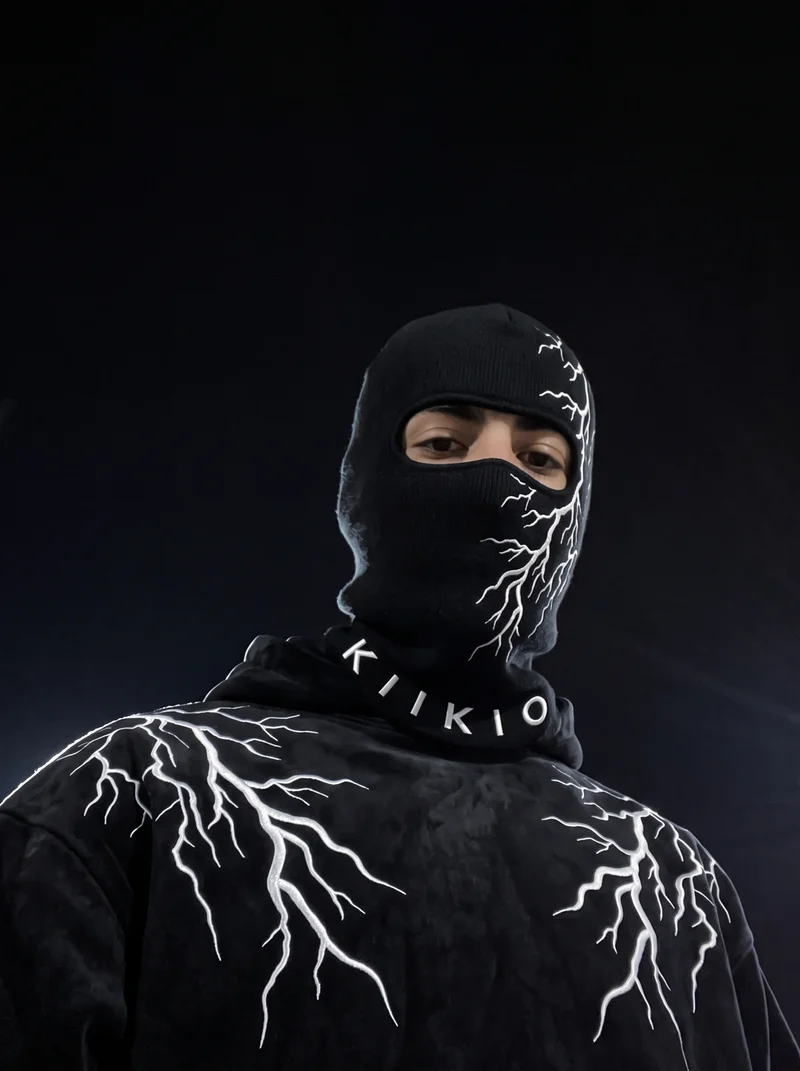 KIIKIO LIGHTNING Series 2 | Punk Lightning Balaclava