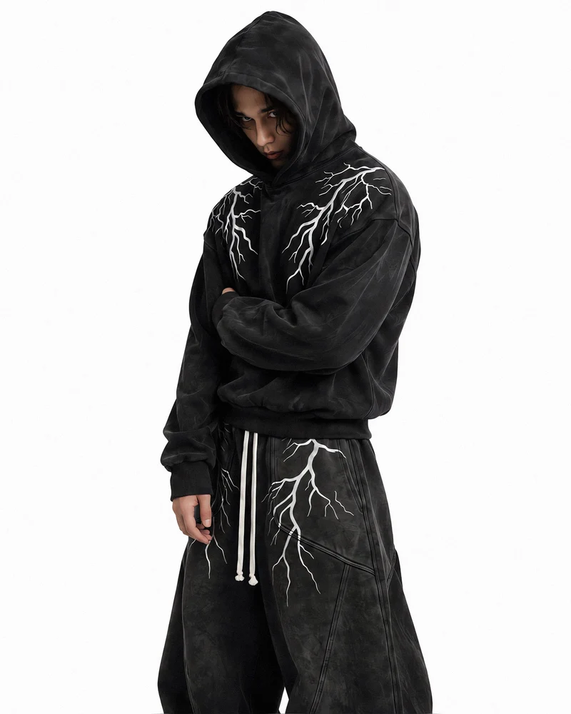 KIIKIO LIGHTNING Series 2 | Vintage Washed Hoodie