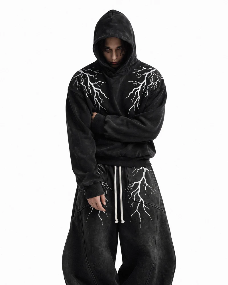 KIIKIO LIGHTNING Series 2 | Vintage Washed Hoodie