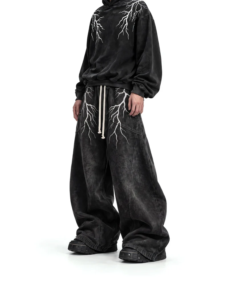 KIIKIO LIGHTNING Series 2 | Vintage Washed Sweatpants