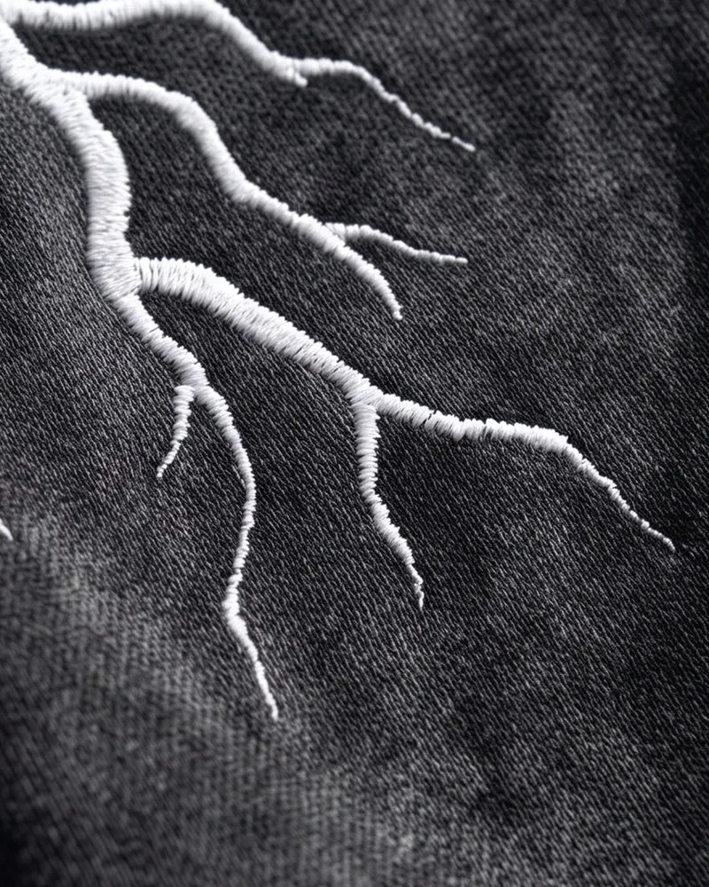 KIIKIO LIGHTNING Series 2 | Vintage Washed Zip Hoodie