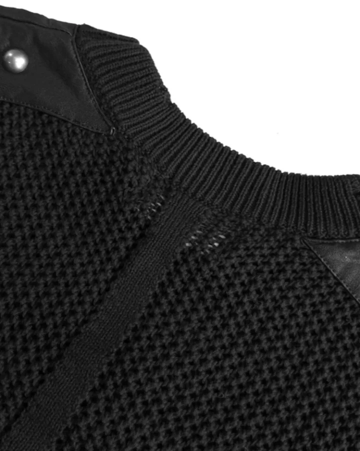 KIIKIO Minimalist Tactical Knit Pullover Sweater