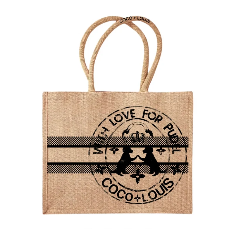 COCO+LOUIS Shopper Pudel schwarz
