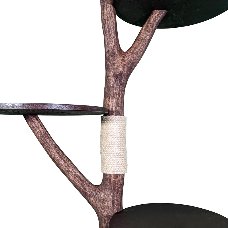 Outdoor Naturkratzbaum 4556 Kratzbaum Natur Holz Design 172 cm hoch Katzenbaum