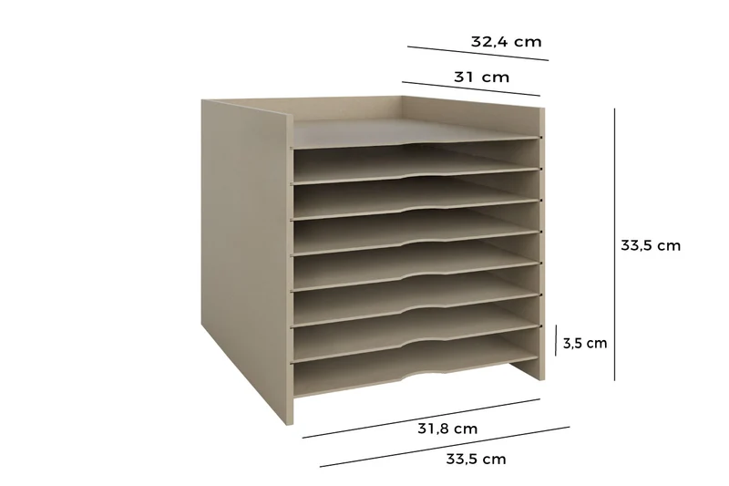 Kallax Papier-Organizer & Scrapbook-Zubehör