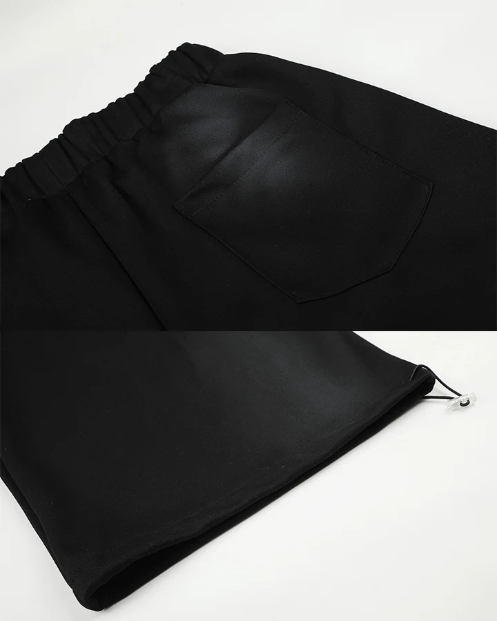KIIKIO Dark Star Letter Oversized Wide Leg Sweatpants