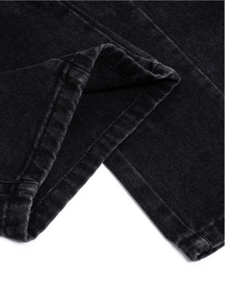 KIIKIO Vintage Distressed Wide Leg Cargo Jeans