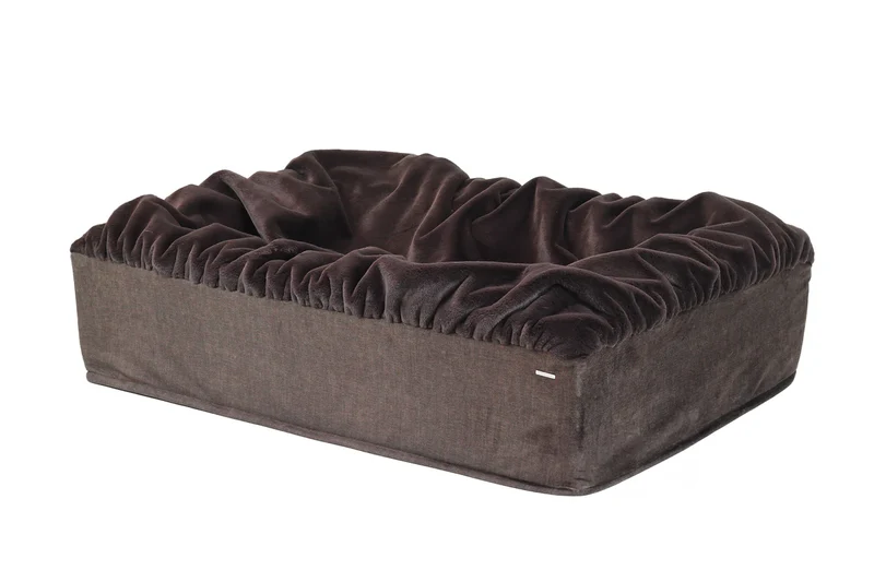 Hundebett Buddelbox - Dark Chocolate