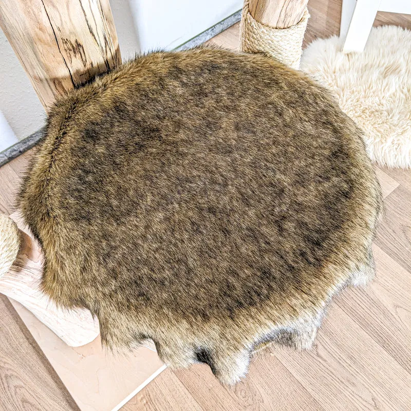 Naturkratzbaum 4520 Kratzbaum Natur Holz Design 205 cm hoch Katzenbaum