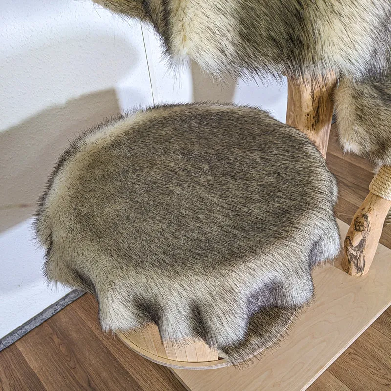 Naturkratzbaum 4493 Kratzbaum Natur Holz Design 180 cm hoch Katzenbaum