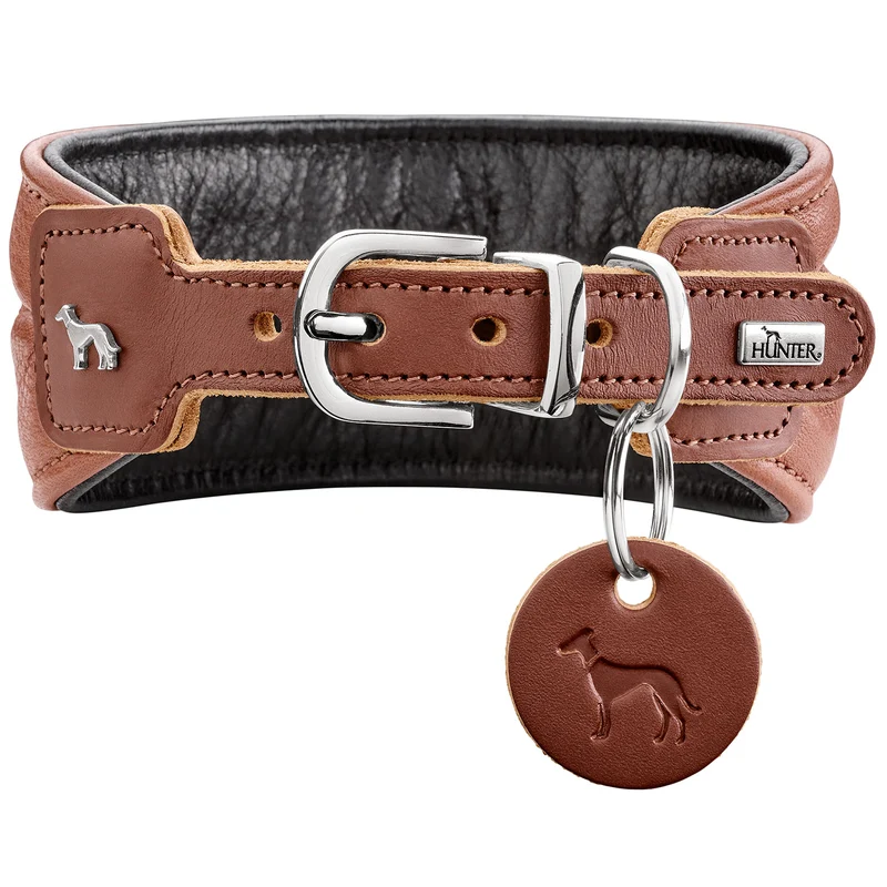 ARVIKA Set Halsband & Leine | cognac