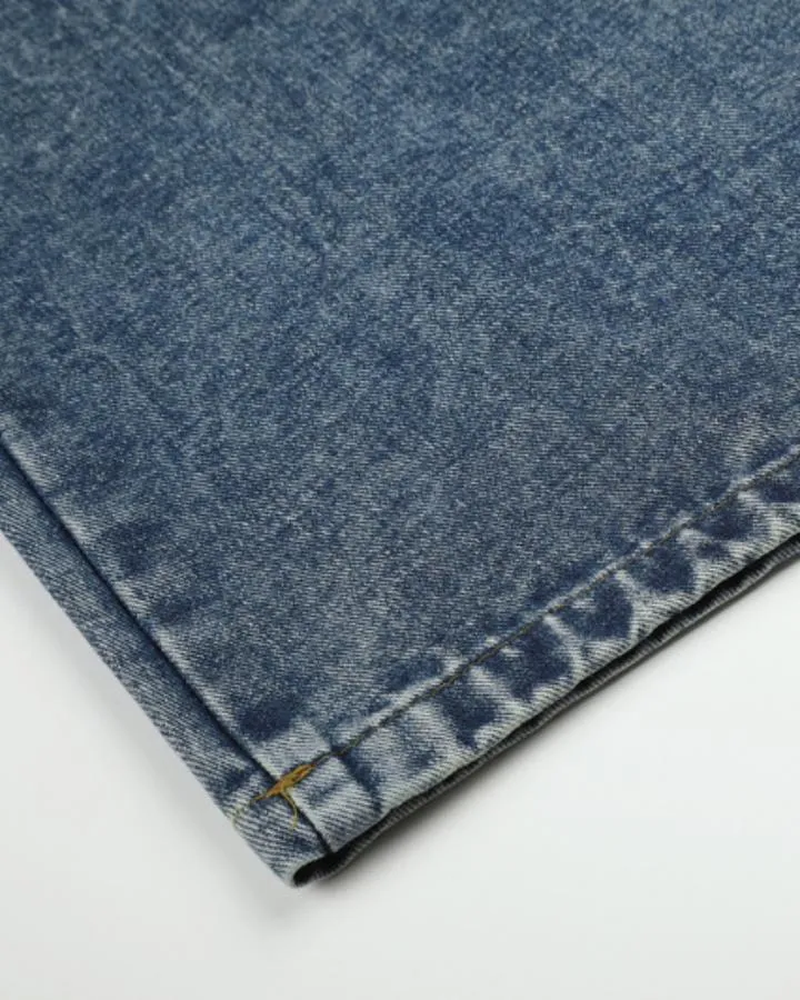 KIIKIO American Vintage Multi-Pocket Wide Leg Denim Jeans