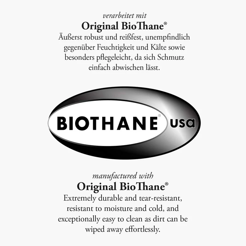 Halsband Wolmar BioThane® x Leder