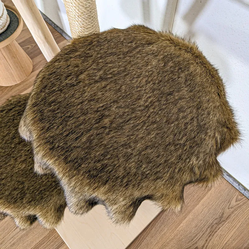 Naturkratzbaum 4470 Kratzbaum Natur Holz Design 160 cm hoch Katzenbaum