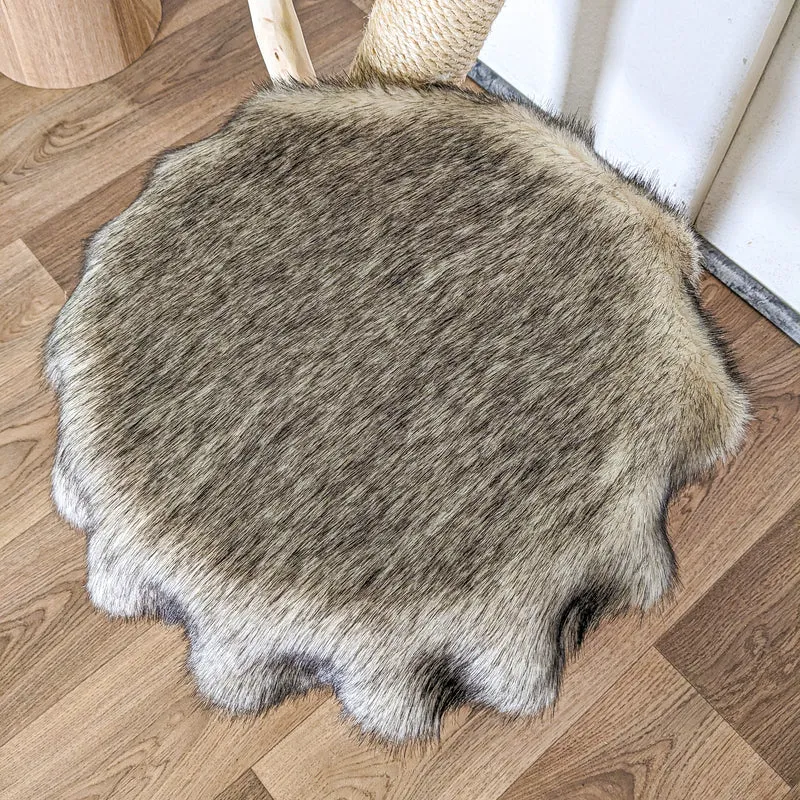 Naturkratzbaum 4440 Kratzbaum Natur Holz Design 115 cm hoch Katzenbaum