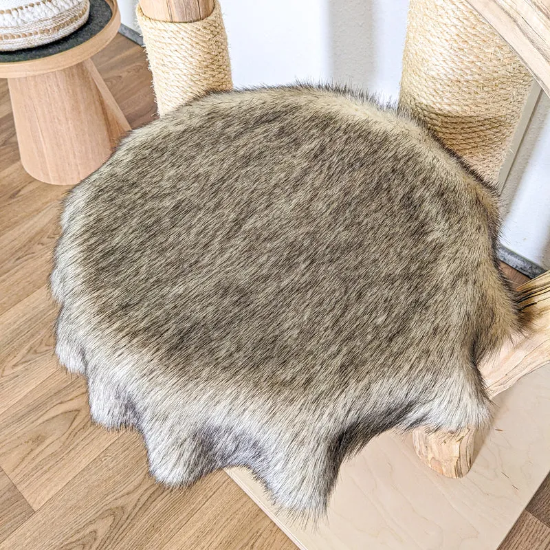 RESERVIERT - Naturkratzbaum 4453 Kratzbaum Natur Holz Design 180 cm hoch Katzenbaum