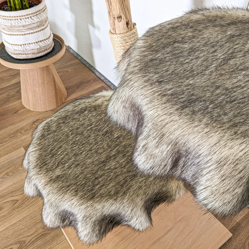 Naturkratzbaum 4450 Kratzbaum Natur Holz Design 122 cm hoch Katzenbaum
