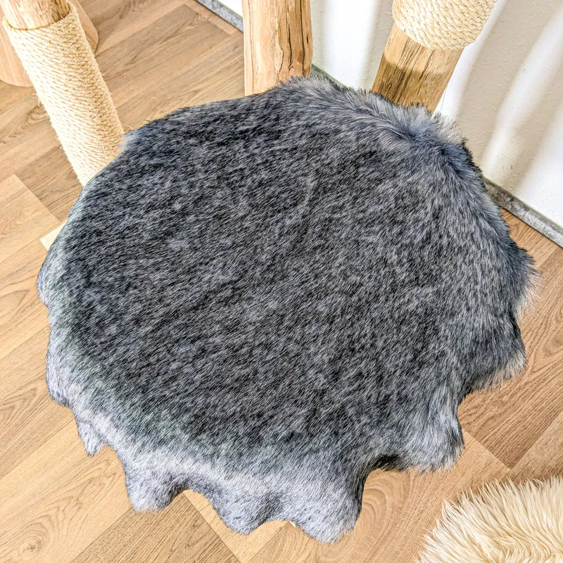 RESERVIERT - Naturkratzbaum 4448 Kratzbaum Natur Holz Design 175 cm hoch Katzenbaum