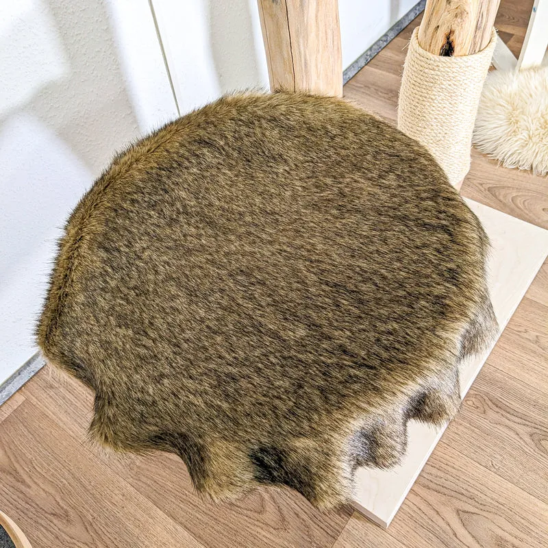 Naturkratzbaum 4445 Kratzbaum Natur Holz Design 150 cm hoch Katzenbaum