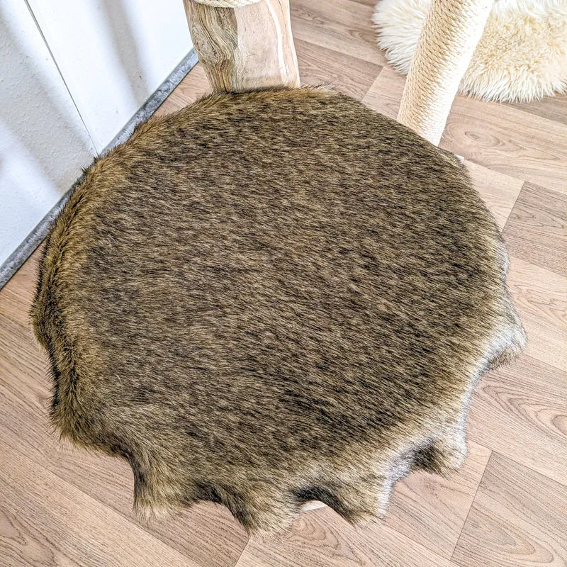 Naturkratzbaum 4444 Kratzbaum Natur Holz Design 205 cm hoch Katzenbaum