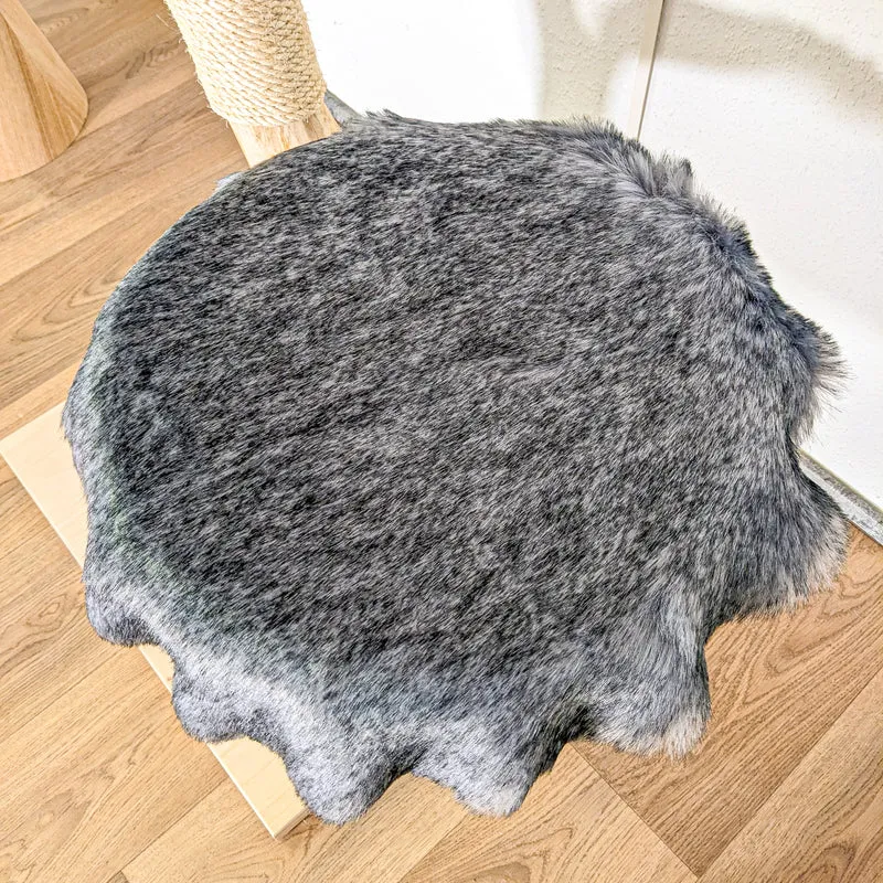RESERVIERT - Naturkratzbaum 4442 Kratzbaum Natur Holz Design 240 cm hoch Katzenbaum
