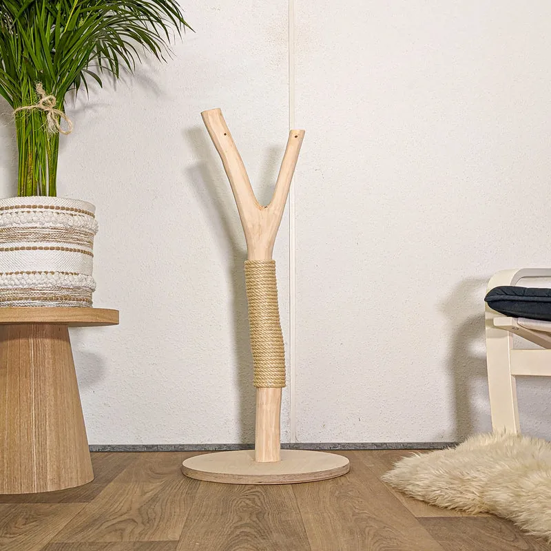 Kratzstamm 4459 Natur Holz Design Kratzbaum 90 cm hoch Naturkratzbaum