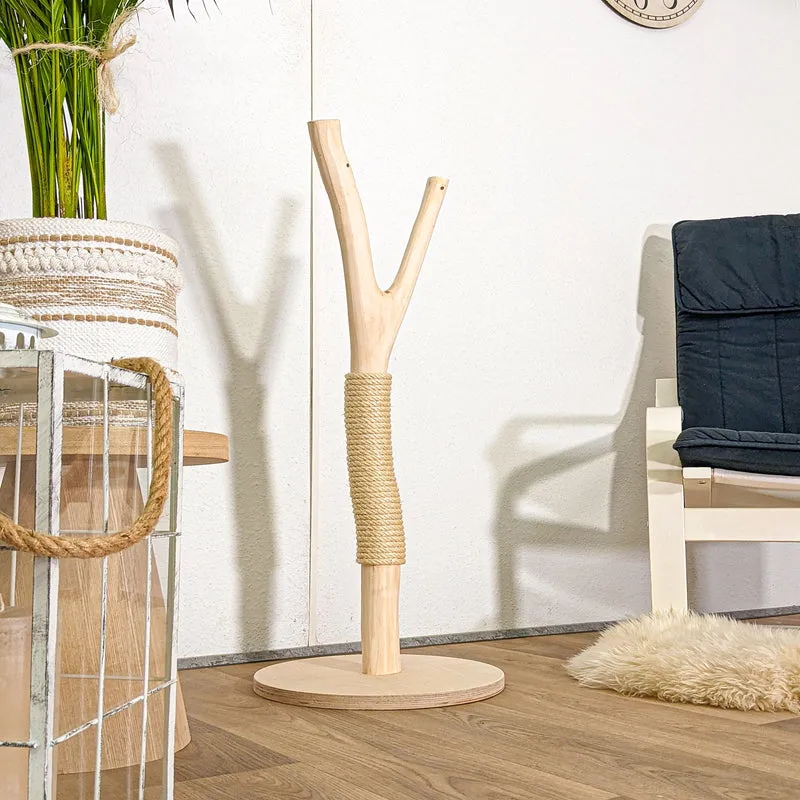 Kratzstamm 4459 Natur Holz Design Kratzbaum 90 cm hoch Naturkratzbaum