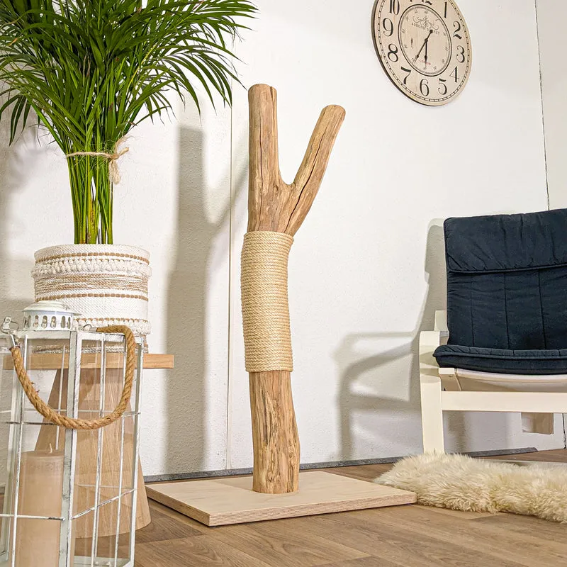 Kratzstamm 4460 Natur Holz Design Kratzbaum 120 cm hoch Naturkratzbaum