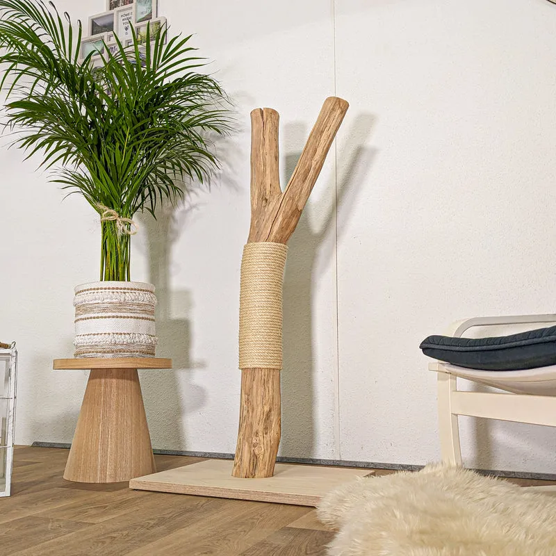 Kratzstamm 4460 Natur Holz Design Kratzbaum 120 cm hoch Naturkratzbaum
